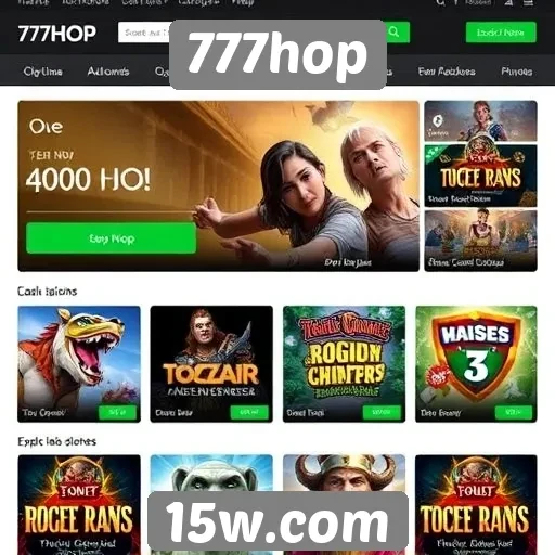 Como o 777hop se destaca entre os sites de jogos